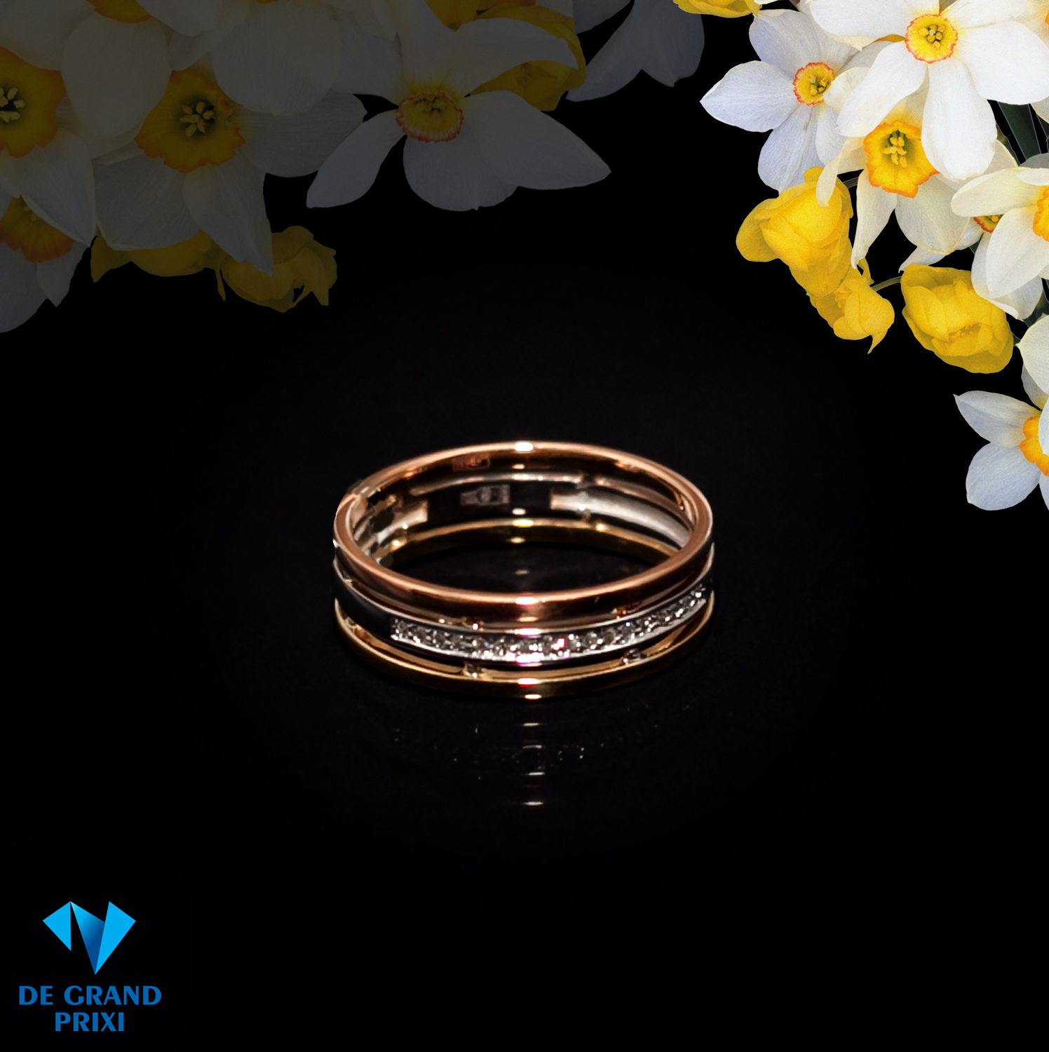 Кольцо золотое с бриллиантом